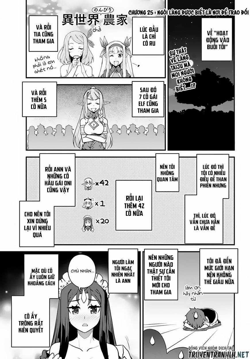 Isekai Nonbiri Nouka Chapter 25 trang 3