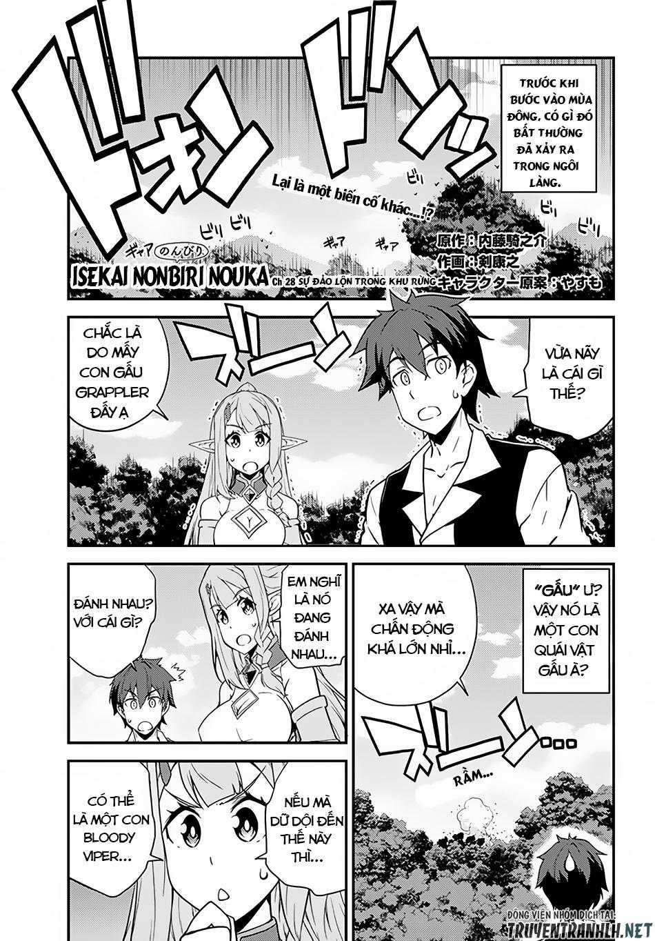 Isekai Nonbiri Nouka Chapter 28 trang 3