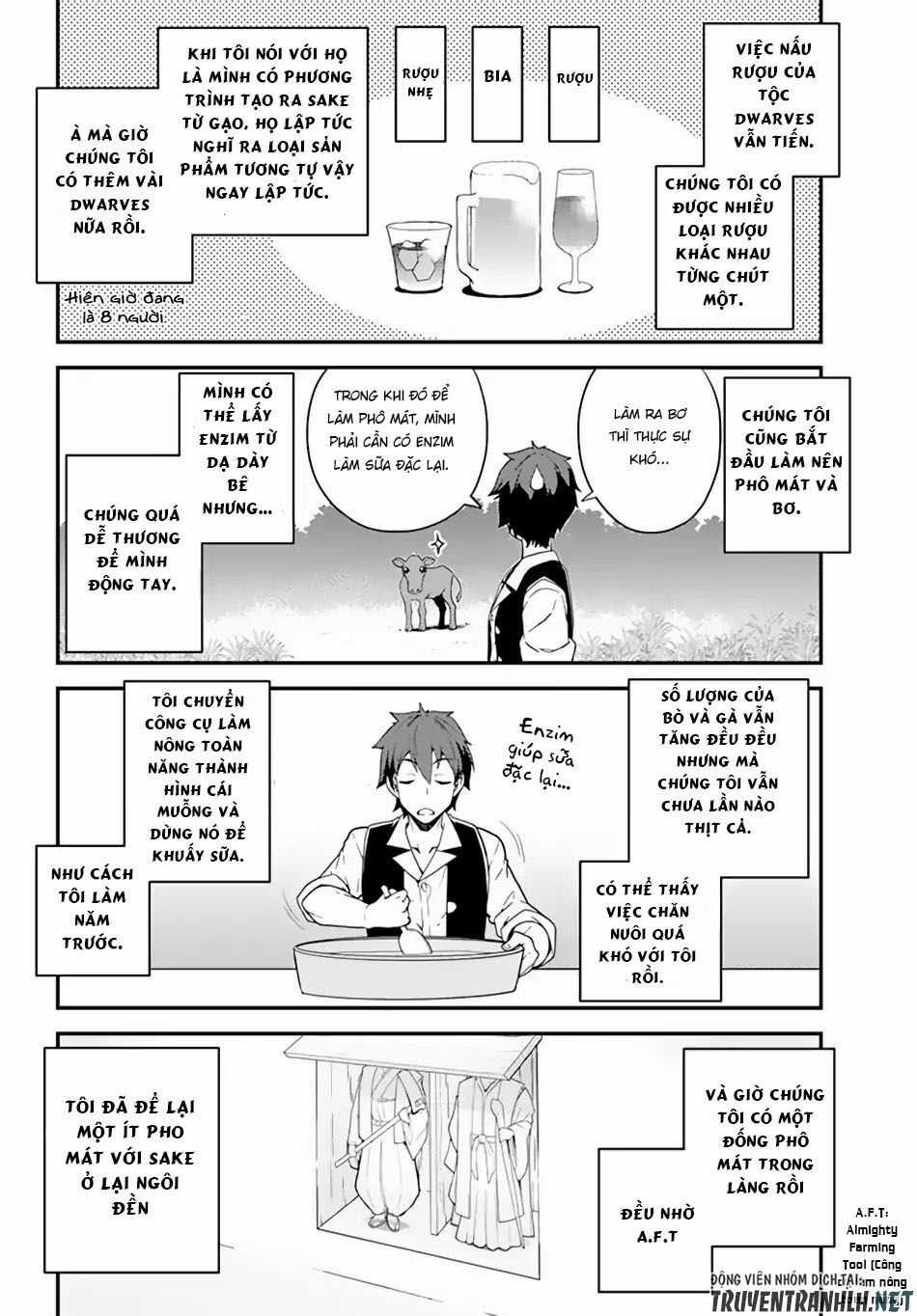 Isekai Nonbiri Nouka Chapter 35 trang 10