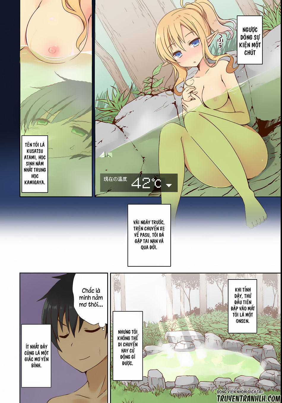 Isekai Onsen Ni Tensei Shita Ore No Kounou Ga Tondemosugiru Chapter 1 trang 4