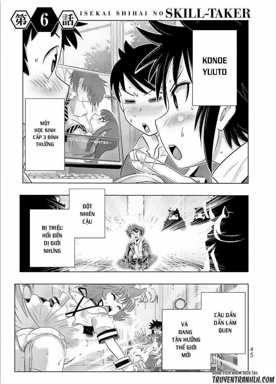 Isekai Shihai No Skill Taker: Zero Kara Hajimeru Dorei Harem Chapter 11 trang 1