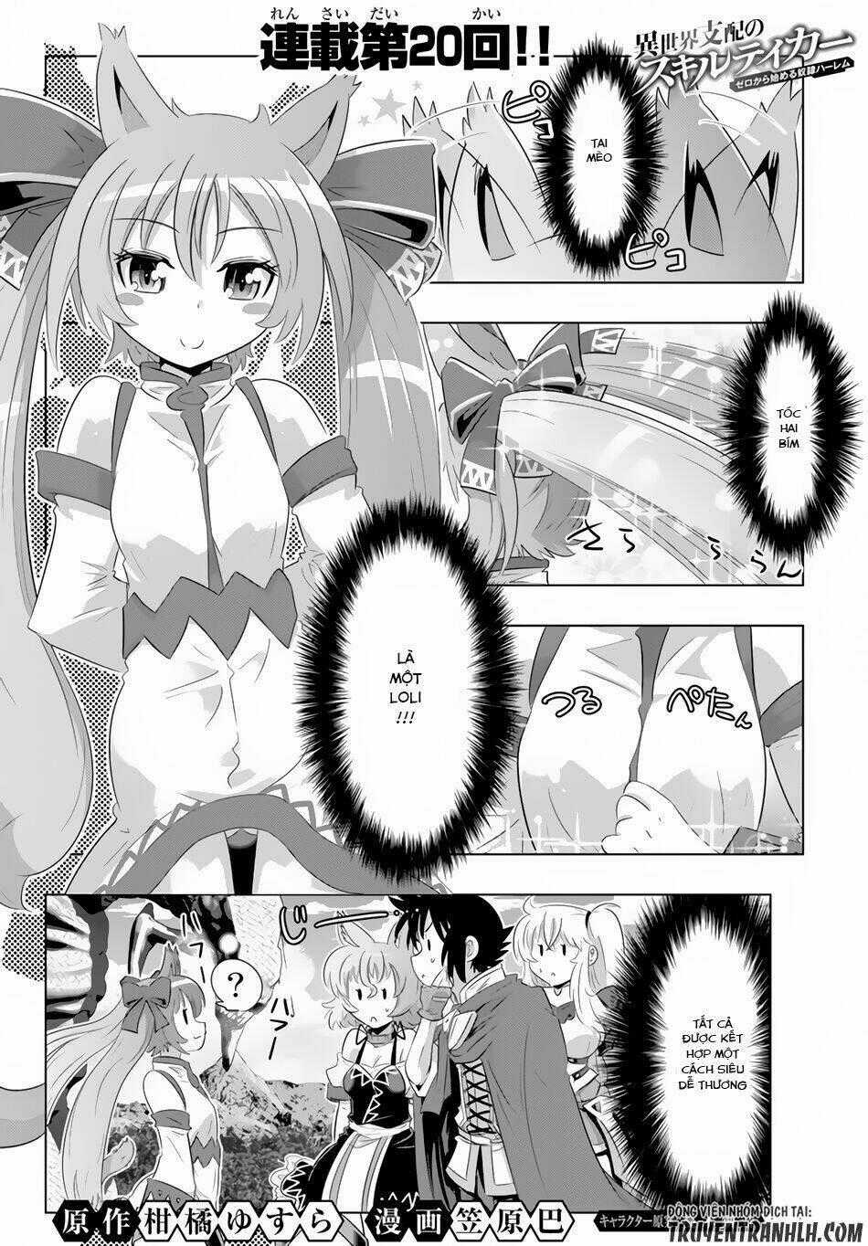 Isekai Shihai No Skill Taker: Zero Kara Hajimeru Dorei Harem Chapter 20 trang 1