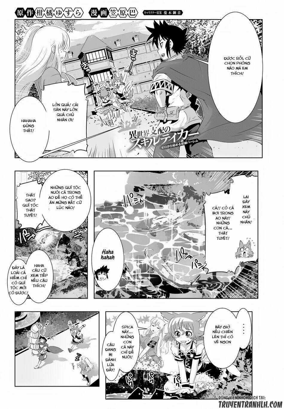 Isekai Shihai No Skill Taker: Zero Kara Hajimeru Dorei Harem Chapter 22 trang 1