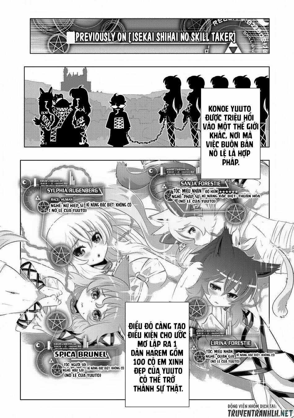 Isekai Shihai No Skill Taker: Zero Kara Hajimeru Dorei Harem Chapter 33 trang 1