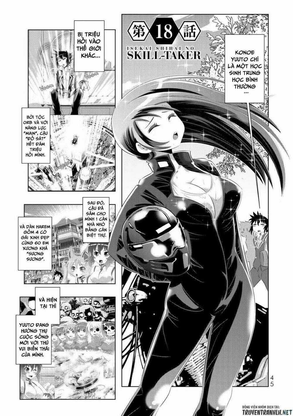 Isekai Shihai No Skill Taker: Zero Kara Hajimeru Dorei Harem Chapter 35 trang 0