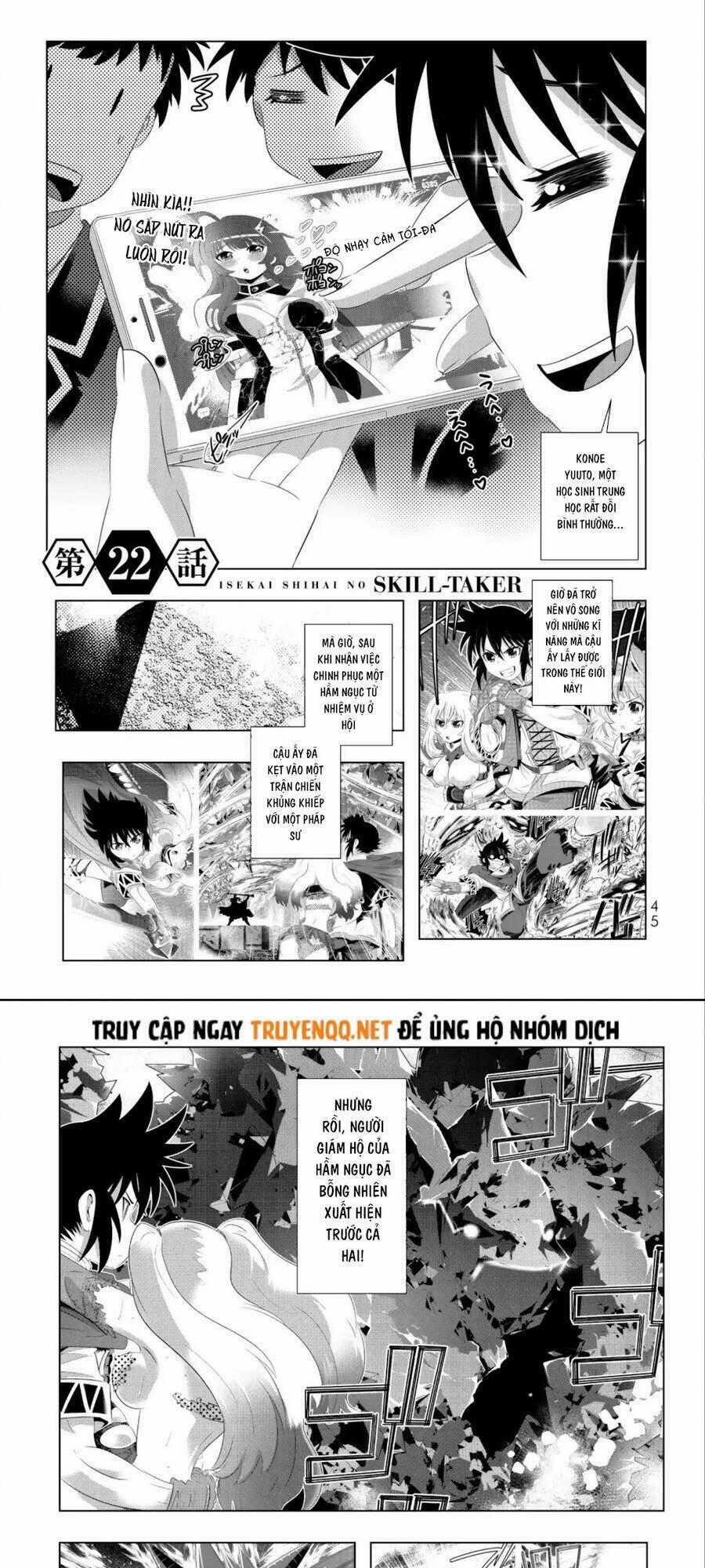 Isekai Shihai No Skill Taker: Zero Kara Hajimeru Dorei Harem Chapter 43 trang 1
