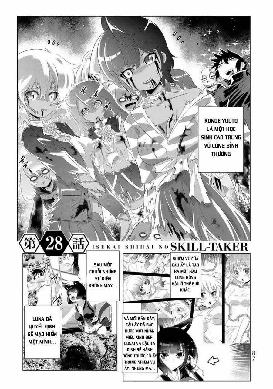 Isekai Shihai No Skill Taker: Zero Kara Hajimeru Dorei Harem Chapter 53 trang 1