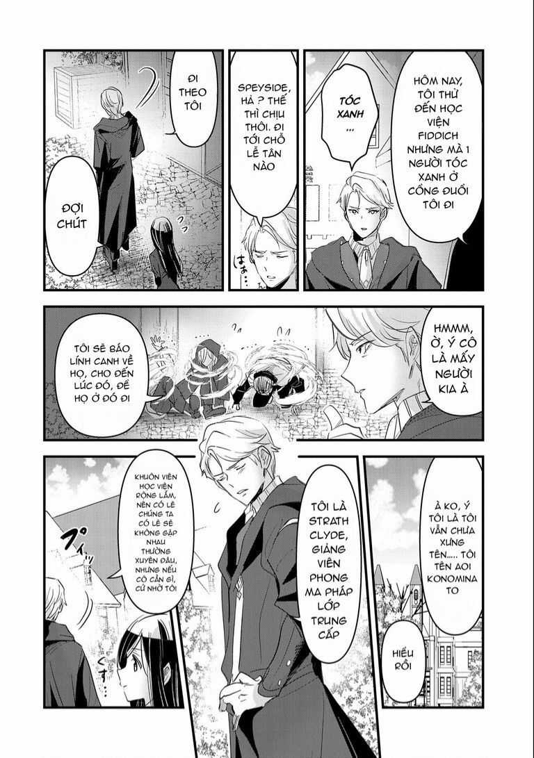 Isekai Teni Shite Kyoushi ni Natta ga, Majo to Osorerareteiru Ken ~Aoi-sensei no Gakuen Funtou Nisshi~ Chapter 2 trang 13