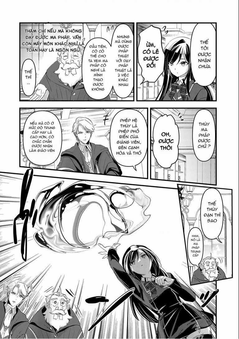 Isekai Teni Shite Kyoushi ni Natta ga, Majo to Osorerareteiru Ken ~Aoi-sensei no Gakuen Funtou Nisshi~ Chapter 2 trang 19