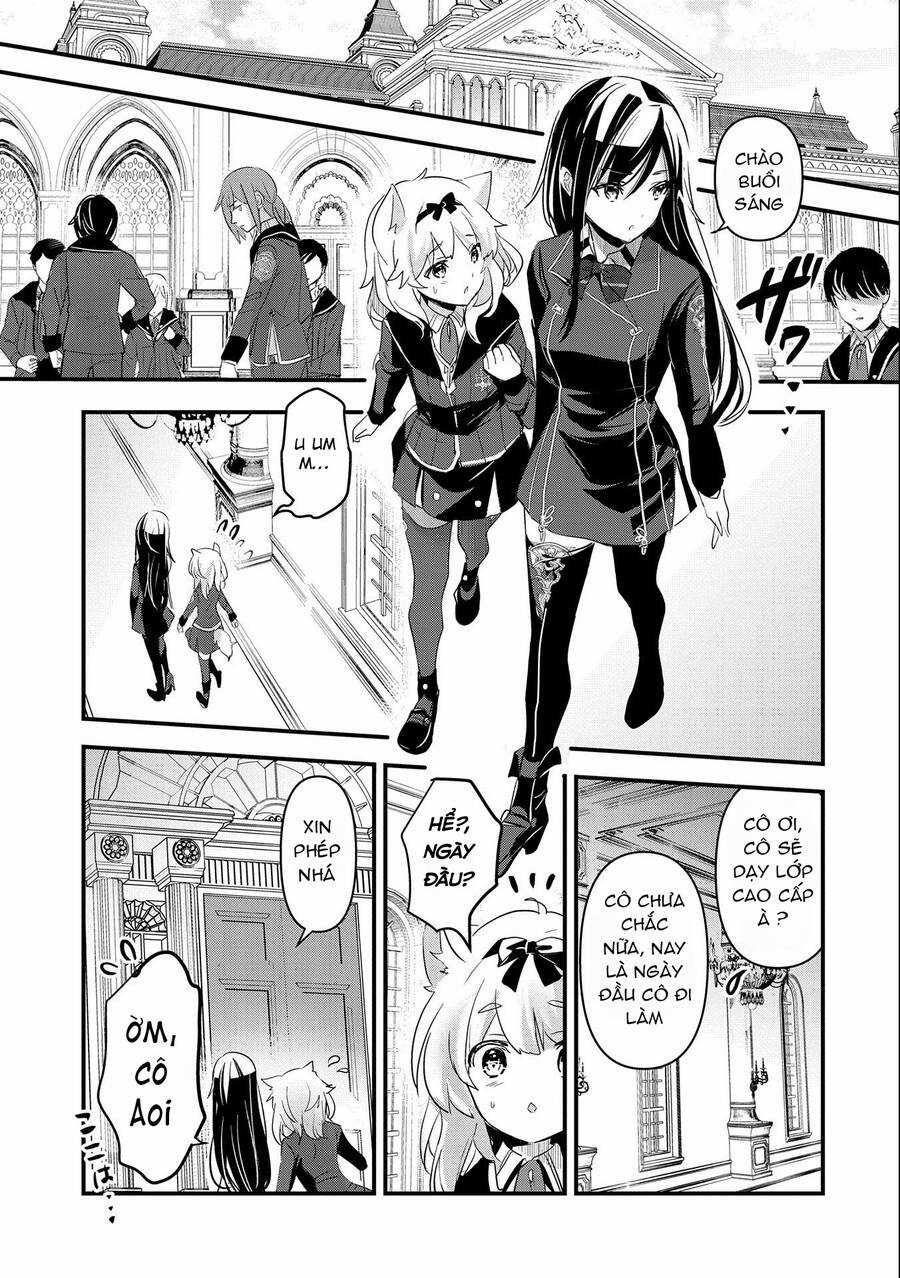 Isekai Teni Shite Kyoushi ni Natta ga, Majo to Osorerareteiru Ken ~Aoi-sensei no Gakuen Funtou Nisshi~ Chapter 3 trang 10