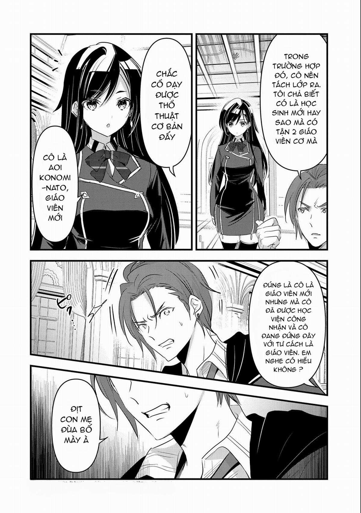 Isekai Teni Shite Kyoushi ni Natta ga, Majo to Osorerareteiru Ken ~Aoi-sensei no Gakuen Funtou Nisshi~ Chapter 4 trang 21