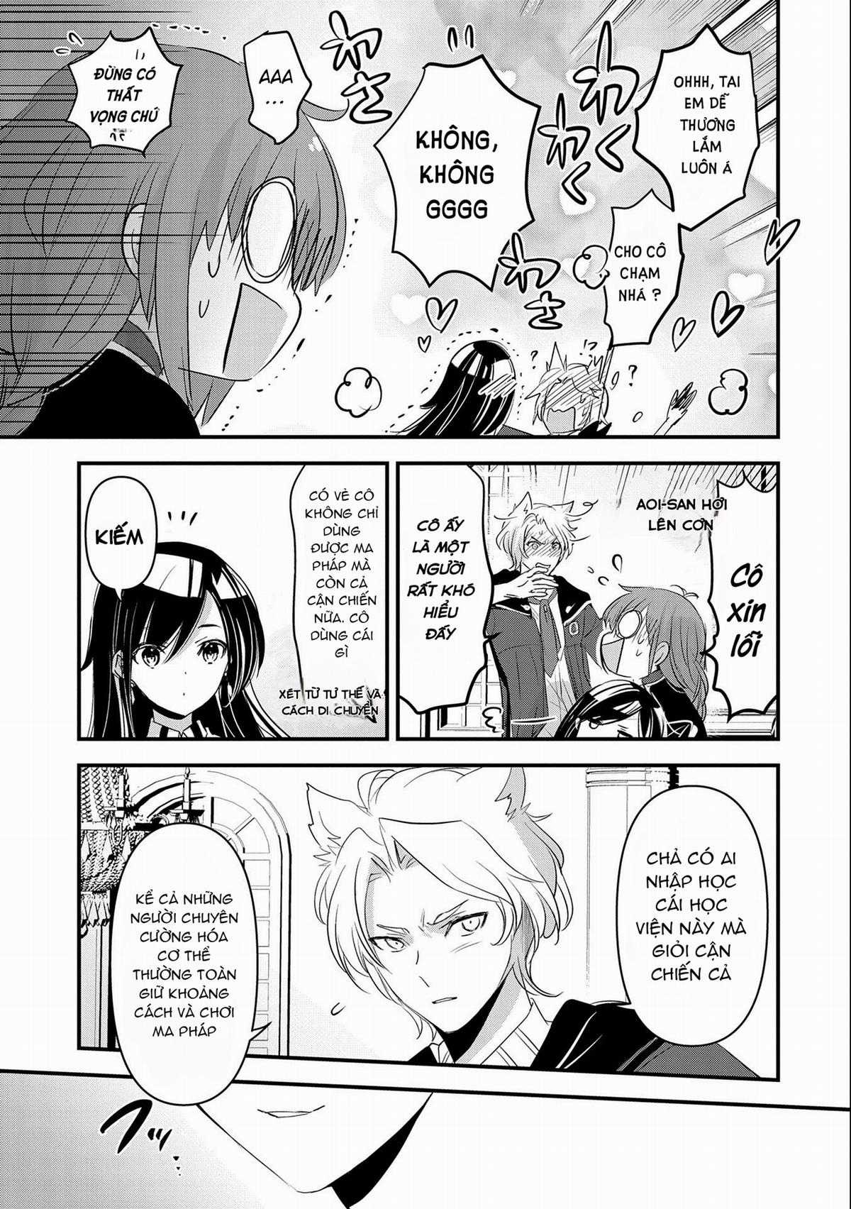 Isekai Teni Shite Kyoushi ni Natta ga, Majo to Osorerareteiru Ken ~Aoi-sensei no Gakuen Funtou Nisshi~ Chapter 4 trang 28