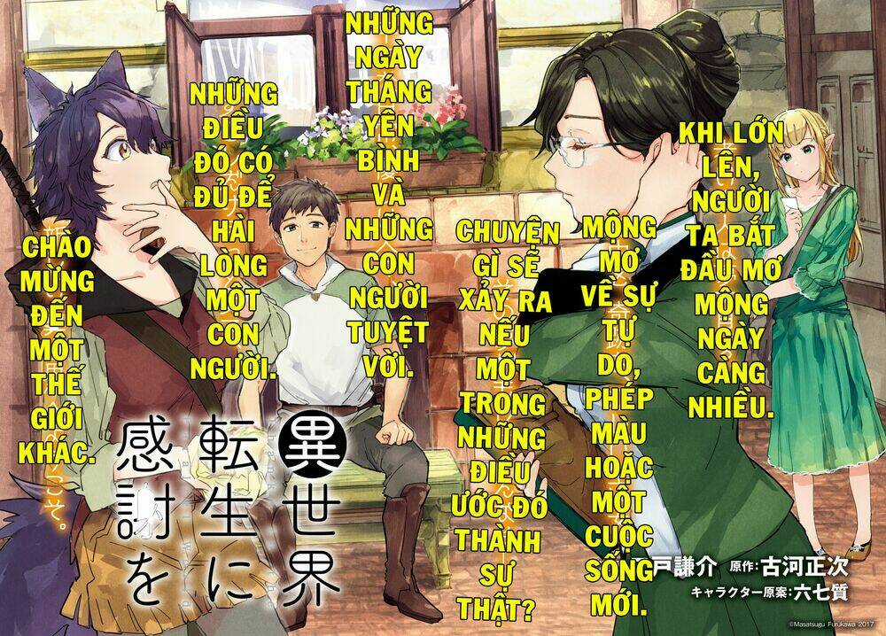 Isekai Tensei Ni Kansha O Chapter 1 trang 4