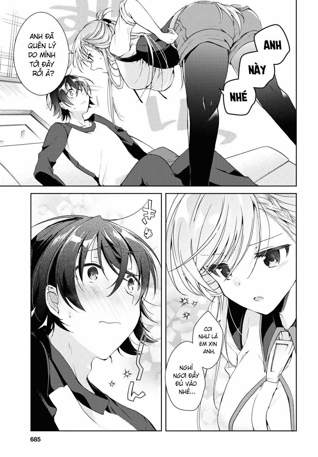 Isshiki-san muốn biết yêu là gì Chapter 13 trang 9