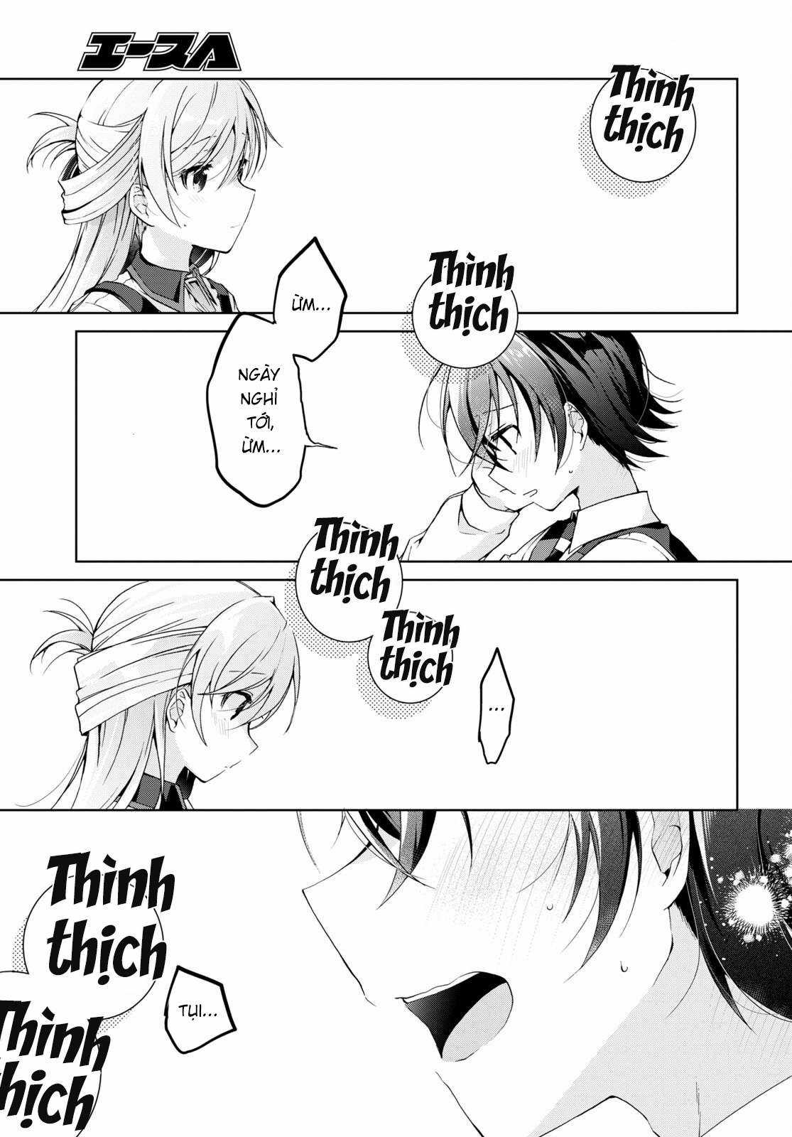 Isshiki-san muốn biết yêu là gì Chapter 15 trang 19
