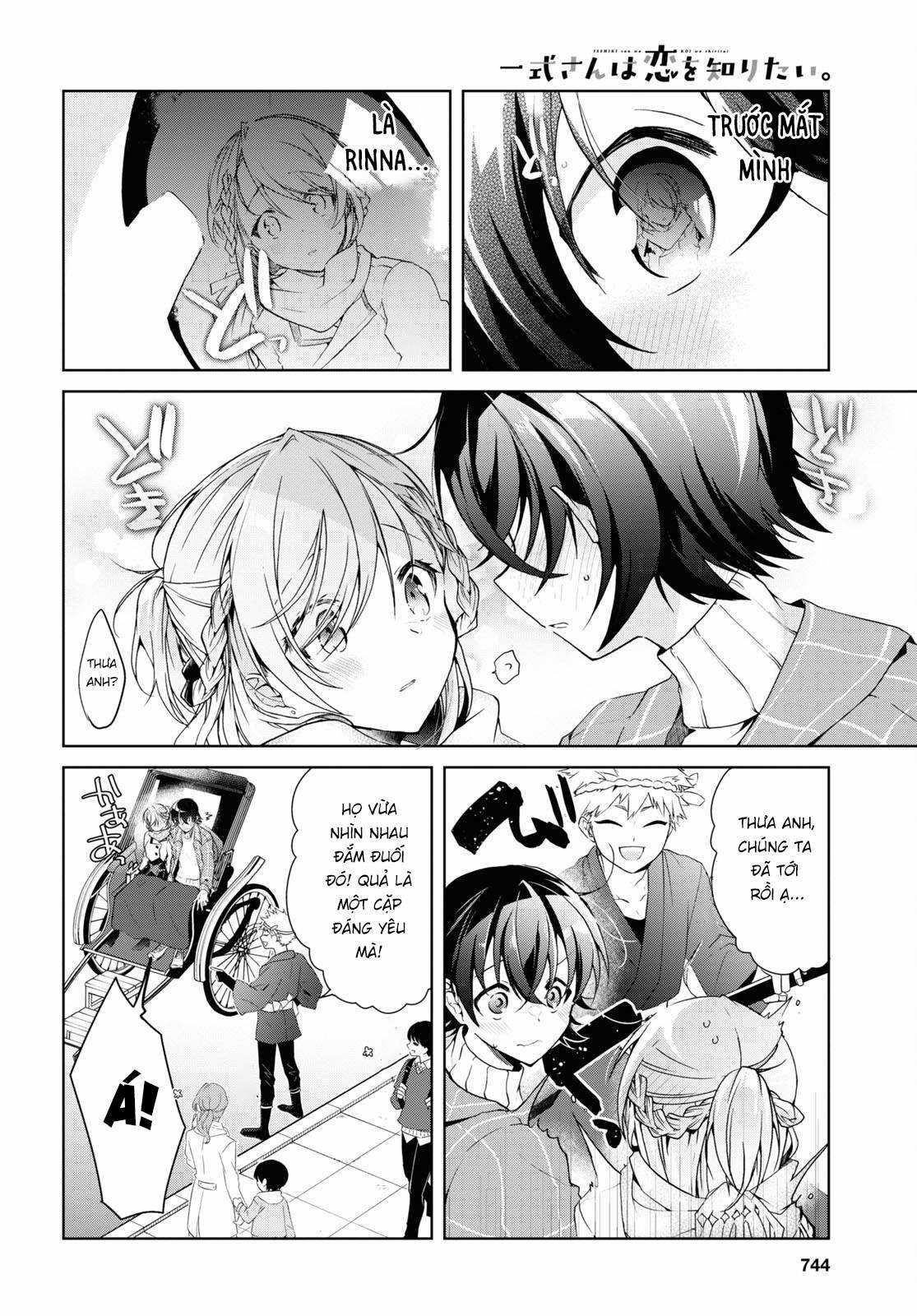 Isshiki-san muốn biết yêu là gì Chapter 16 trang 12
