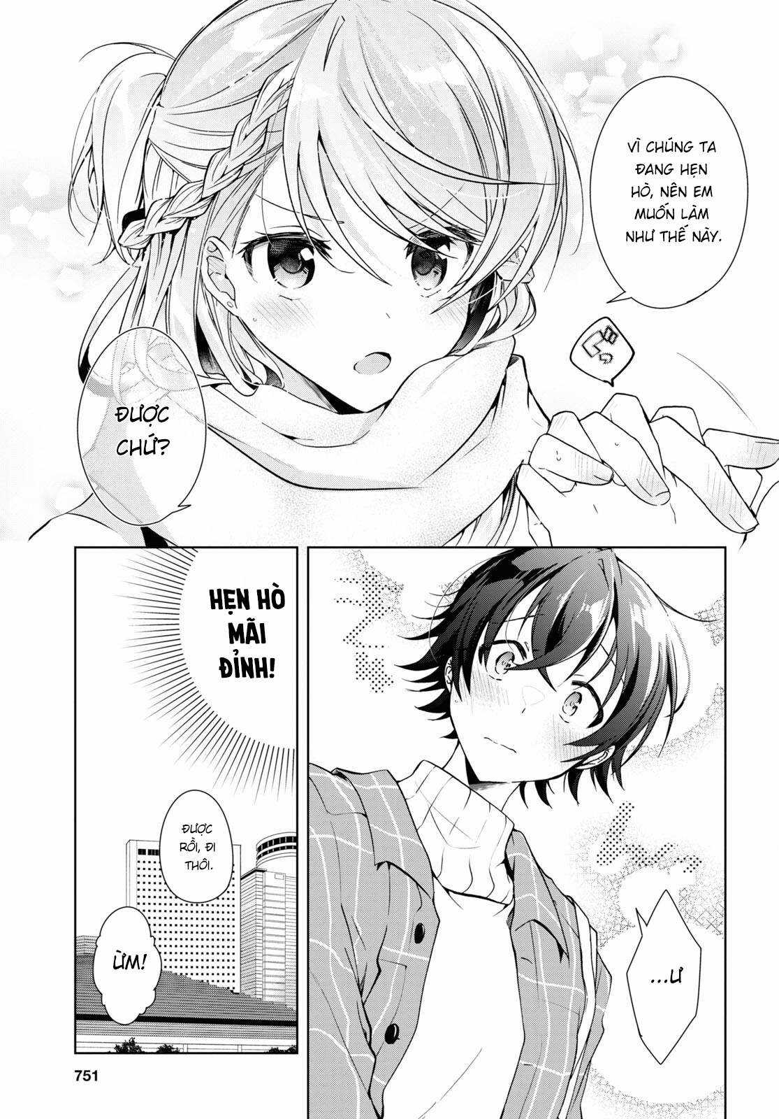 Isshiki-san muốn biết yêu là gì Chapter 16 trang 19