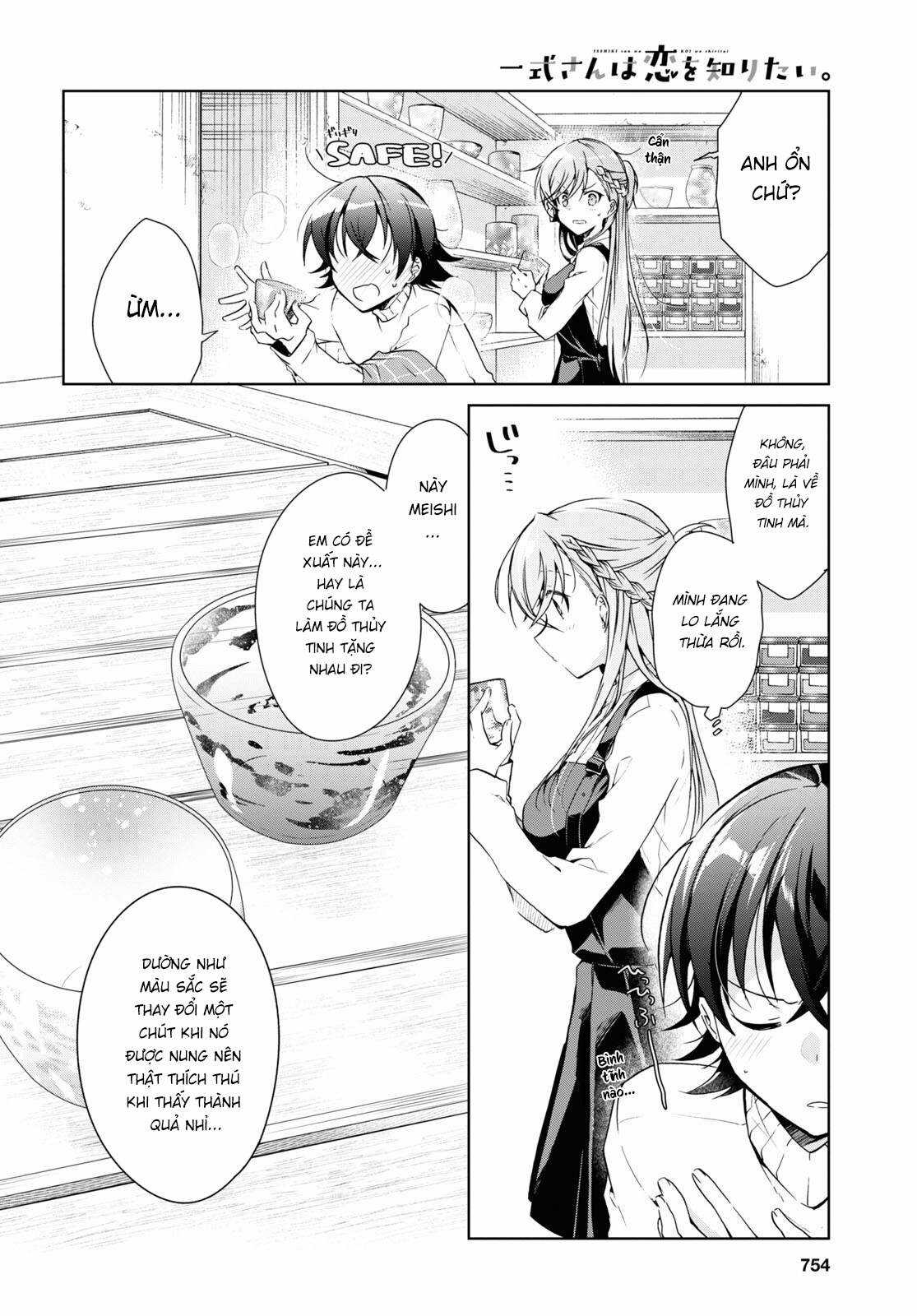 Isshiki-san muốn biết yêu là gì Chapter 16 trang 22