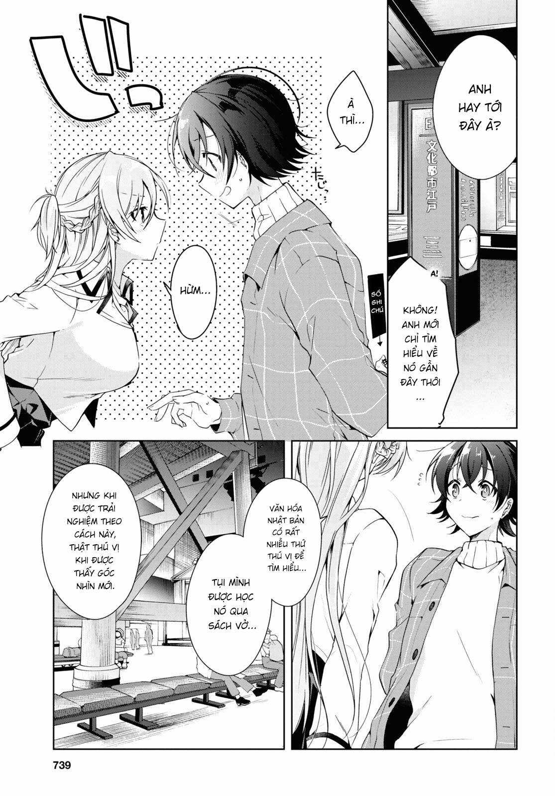 Isshiki-san muốn biết yêu là gì Chapter 16 trang 7