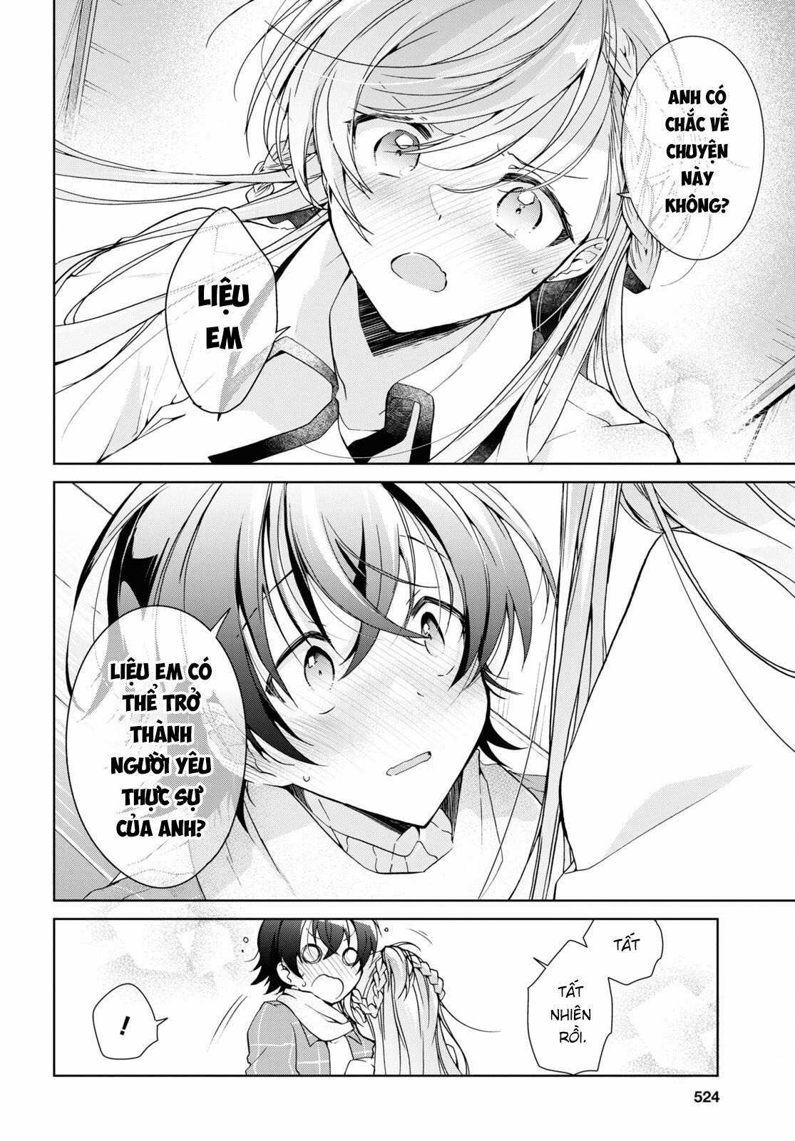 Isshiki-san muốn biết yêu là gì Chapter 17 trang 12