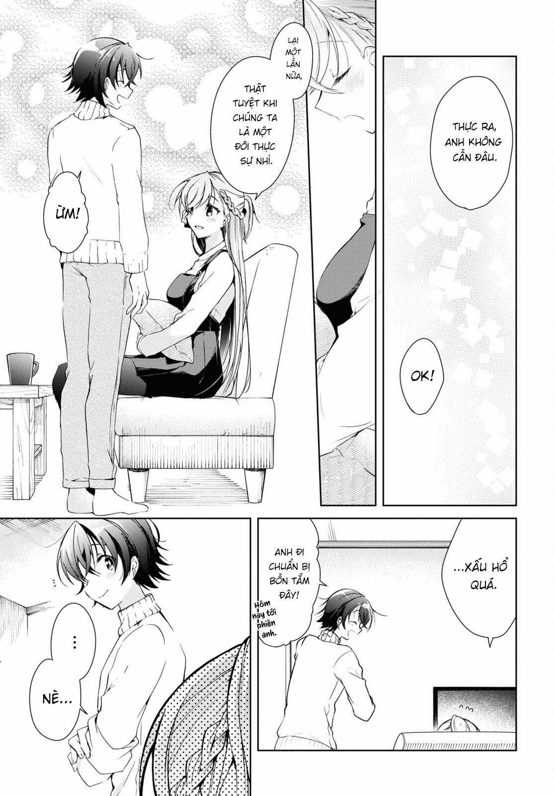 Isshiki-san muốn biết yêu là gì Chapter 17 trang 22
