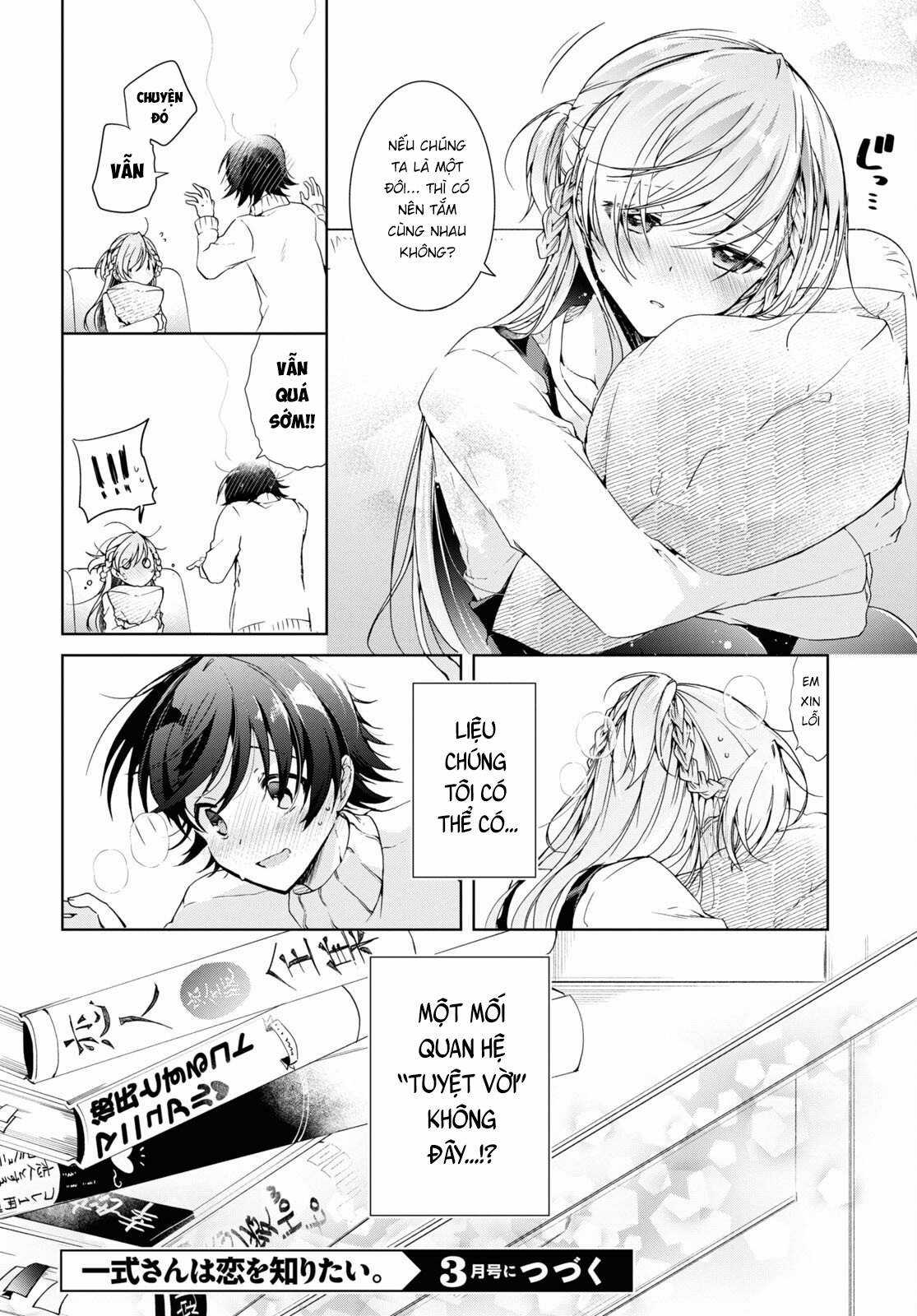 Isshiki-san muốn biết yêu là gì Chapter 17 trang 23