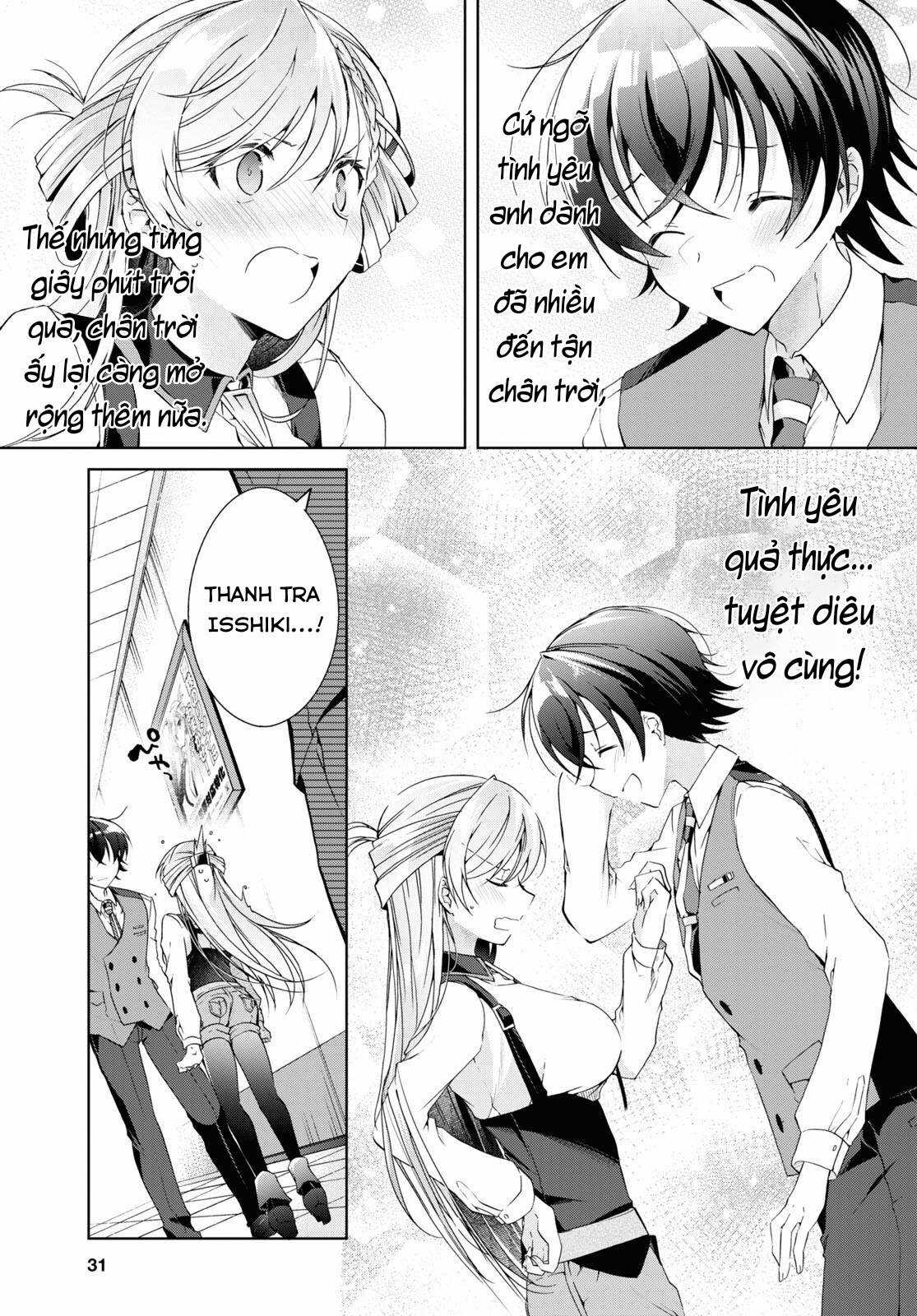 Isshiki-san muốn biết yêu là gì Chapter 18 trang 17