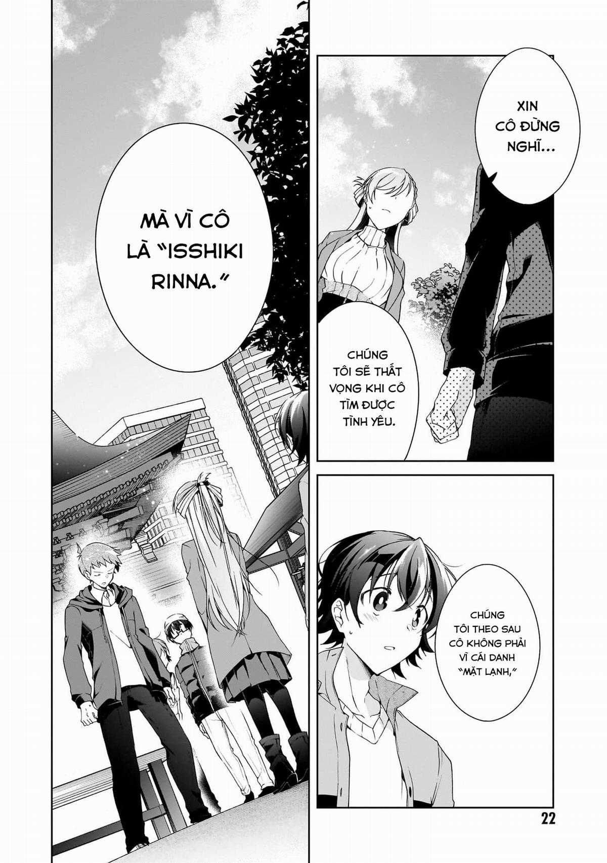 Isshiki-san muốn biết yêu là gì Chapter 24 trang 19