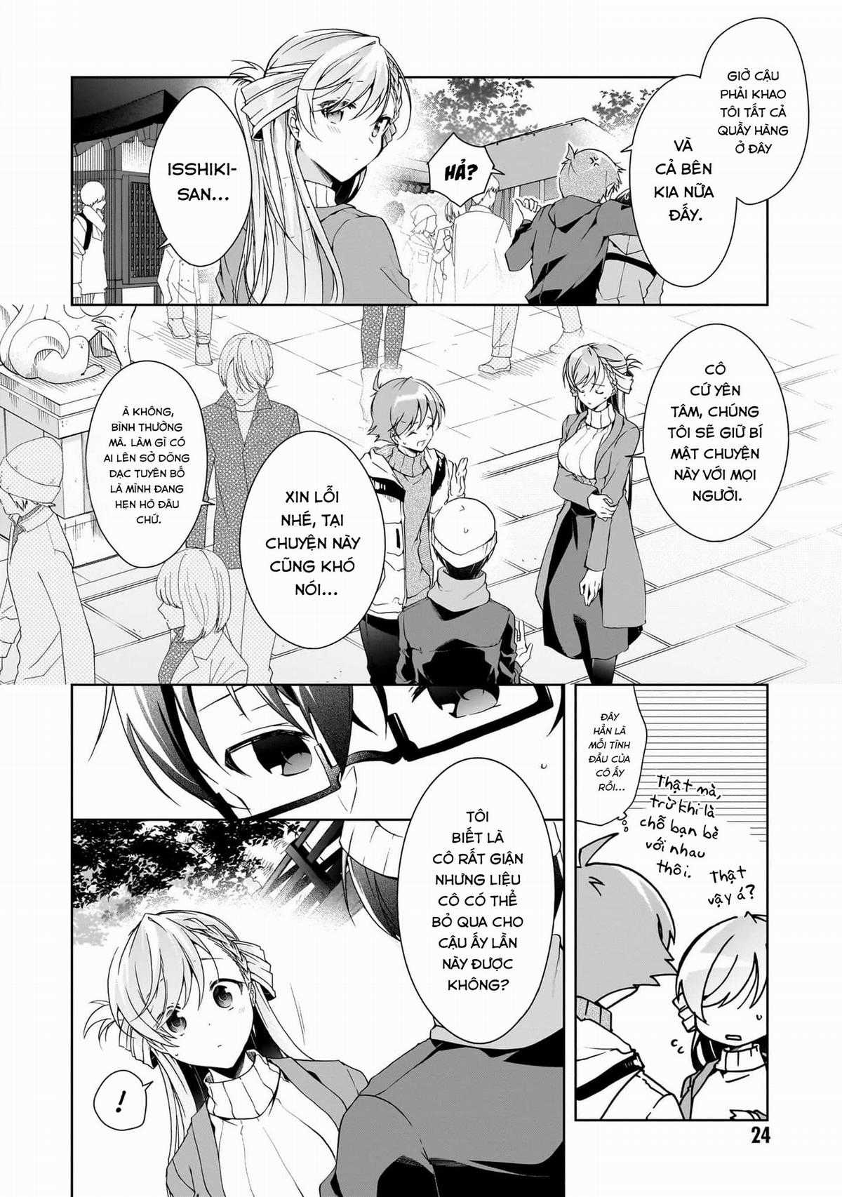 Isshiki-san muốn biết yêu là gì Chapter 24 trang 21