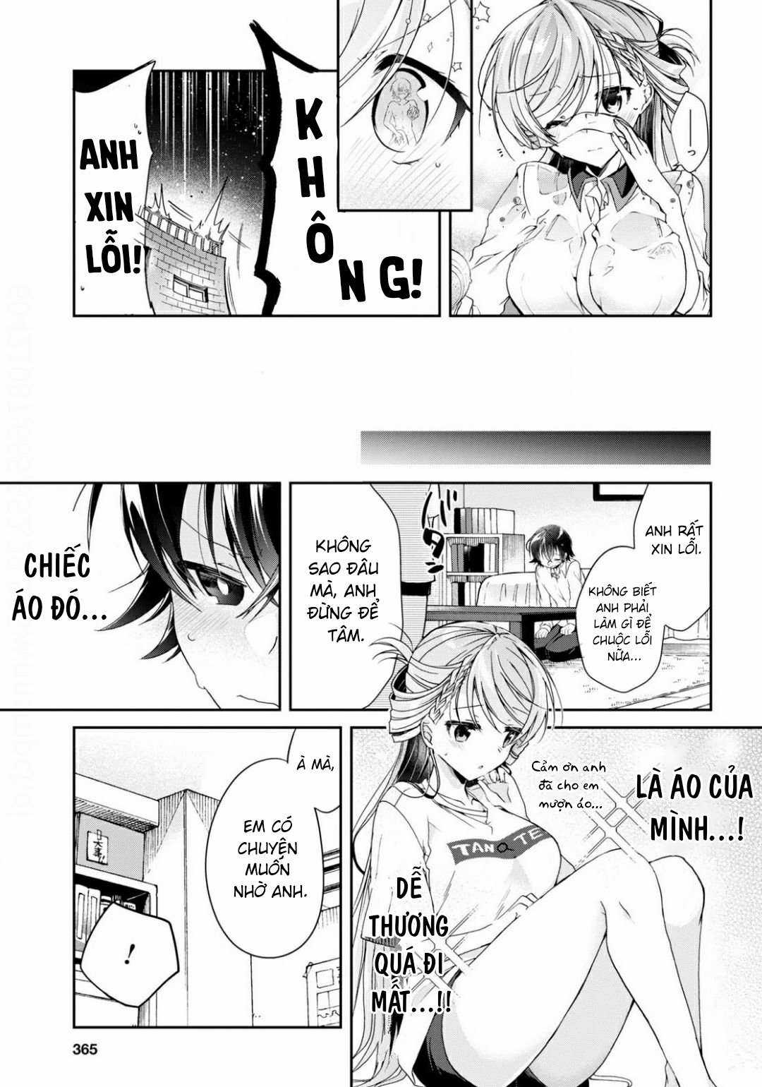 Isshiki-san muốn biết yêu là gì Chapter 3 trang 20