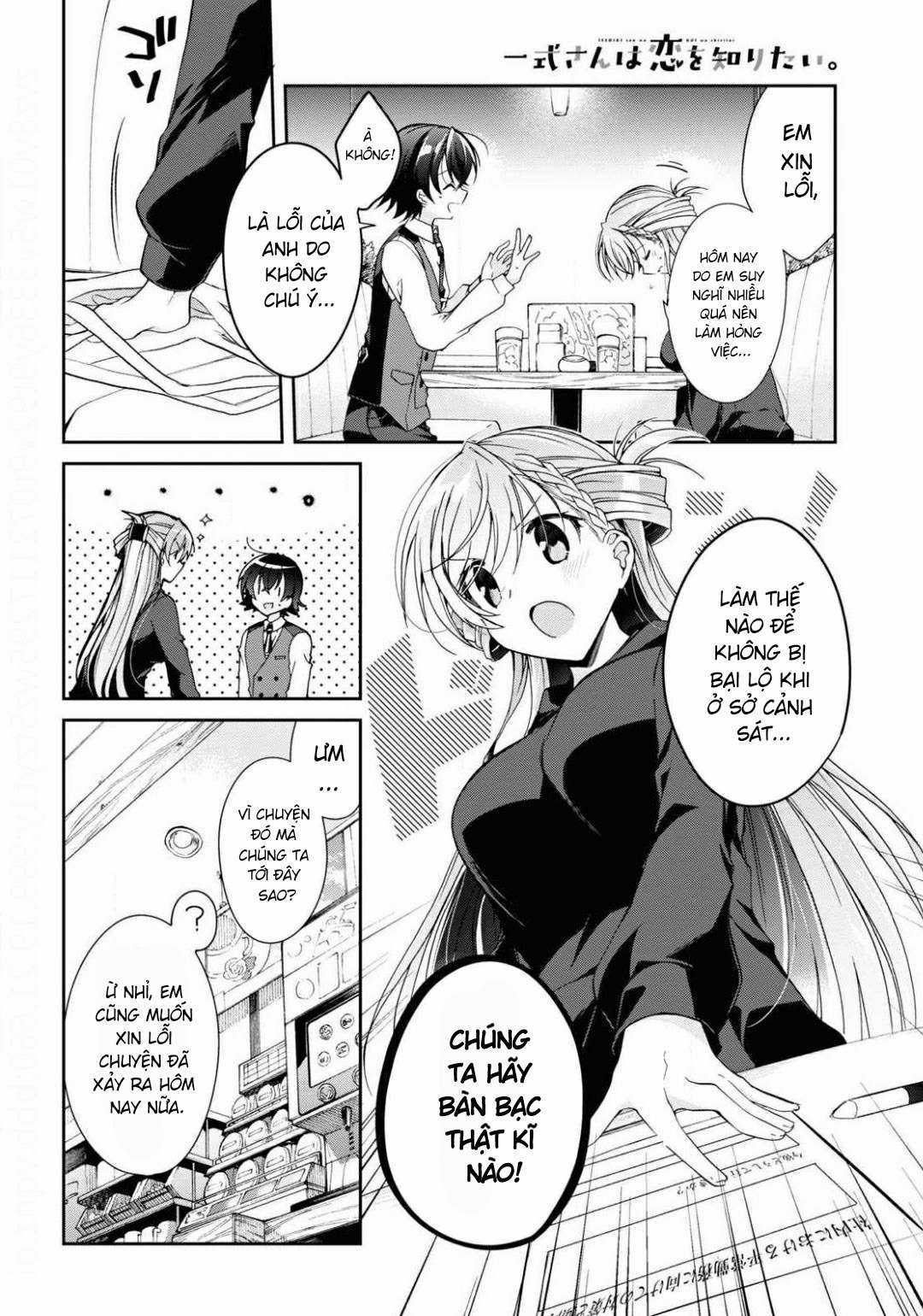 Isshiki-san muốn biết yêu là gì Chapter 4 trang 19