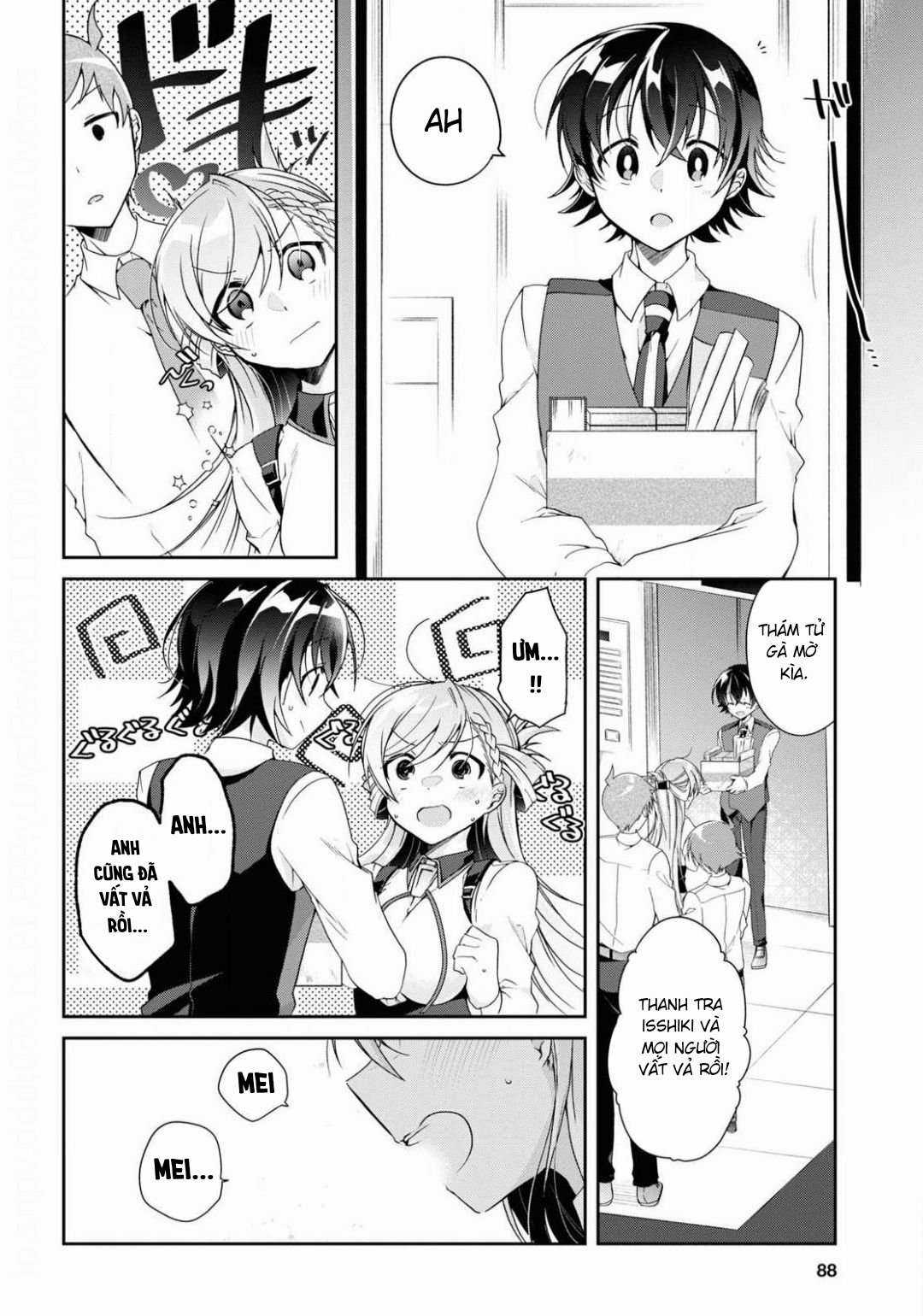 Isshiki-san muốn biết yêu là gì Chapter 4 trang 9