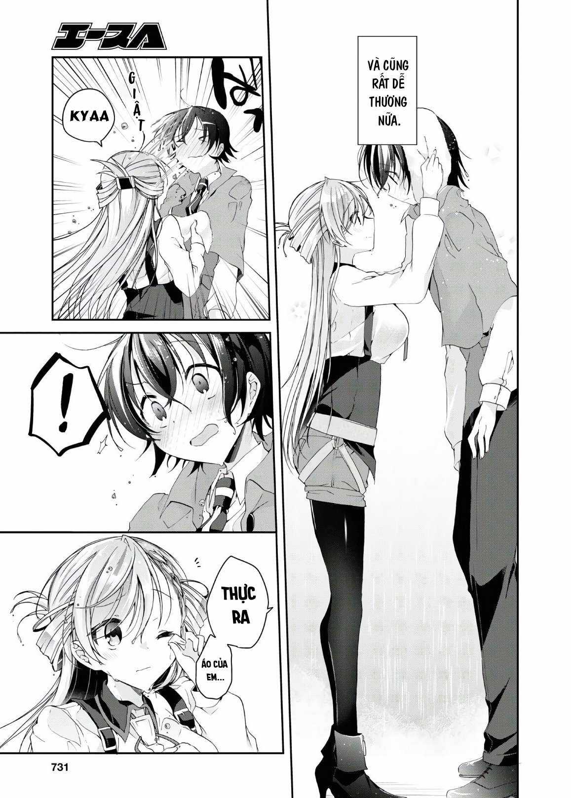 Isshiki-san muốn biết yêu là gì Chapter 5.5 trang 10