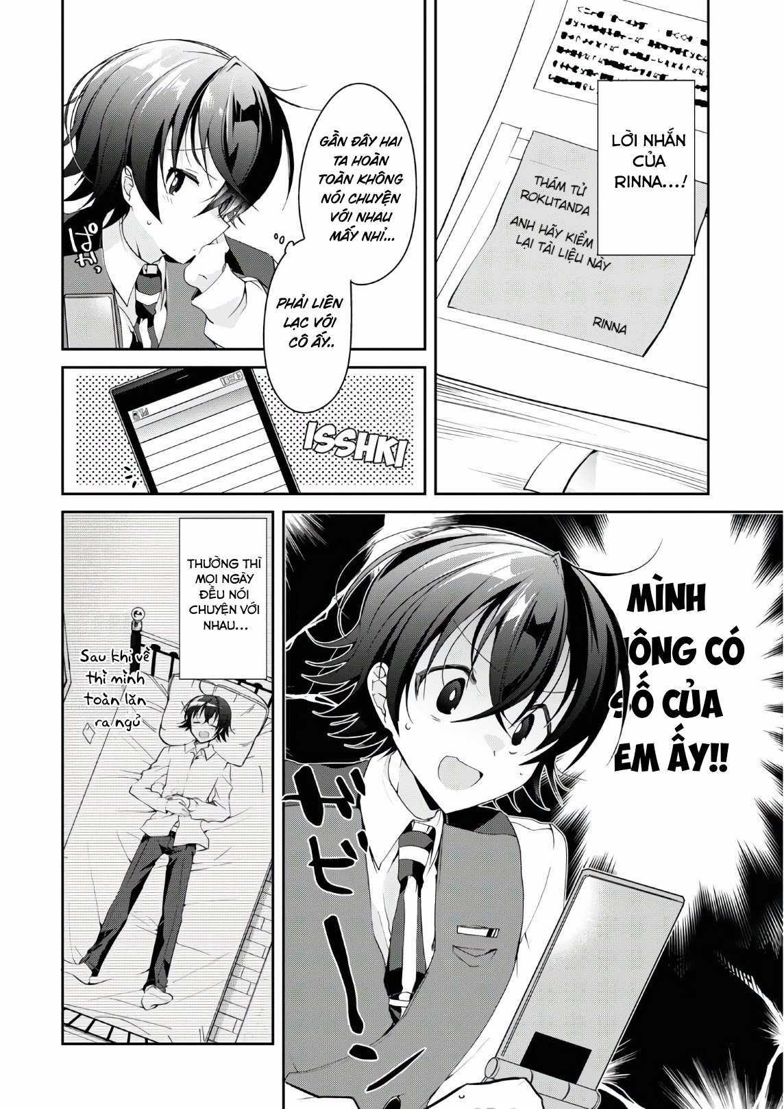 Isshiki-san muốn biết yêu là gì Chapter 6 trang 11