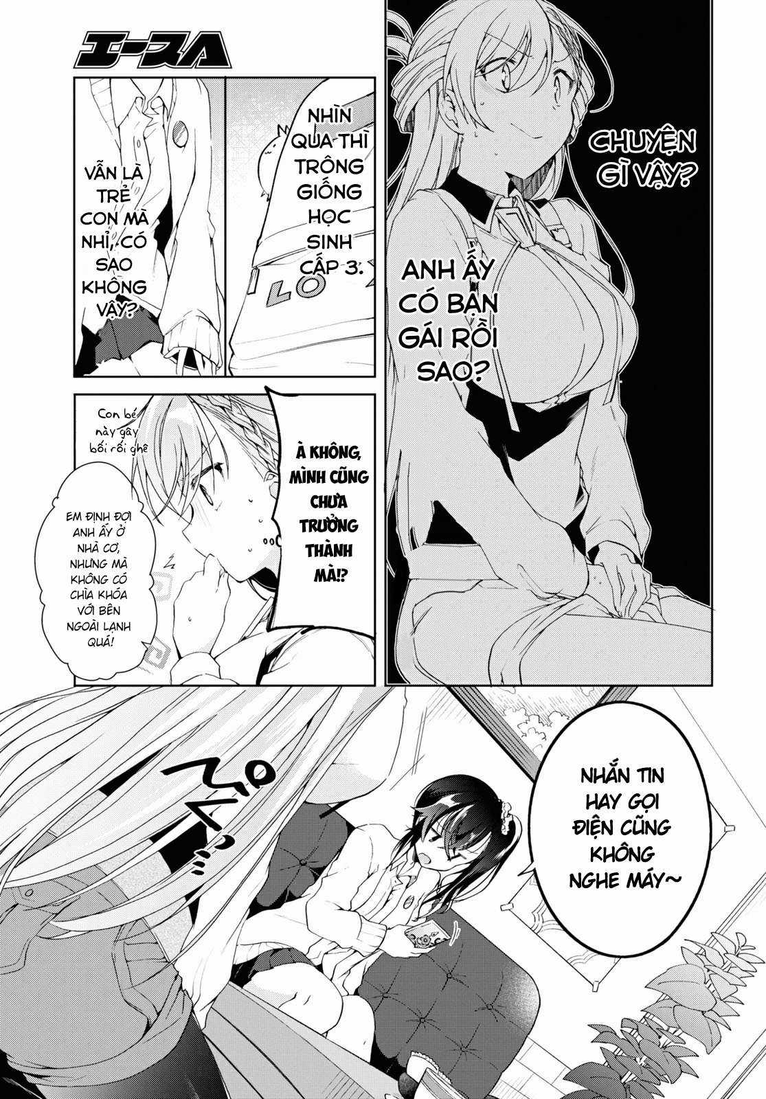 Isshiki-san muốn biết yêu là gì Chapter 8 trang 12