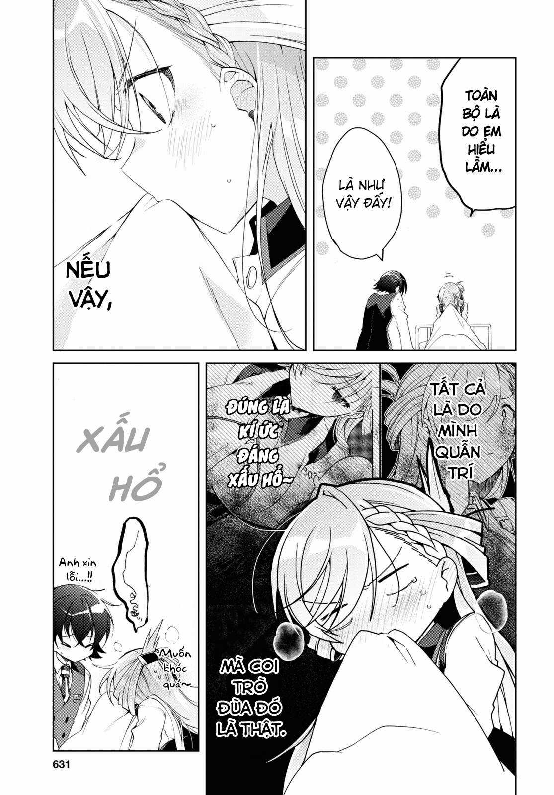 Isshiki-san muốn biết yêu là gì Chapter 8 trang 24