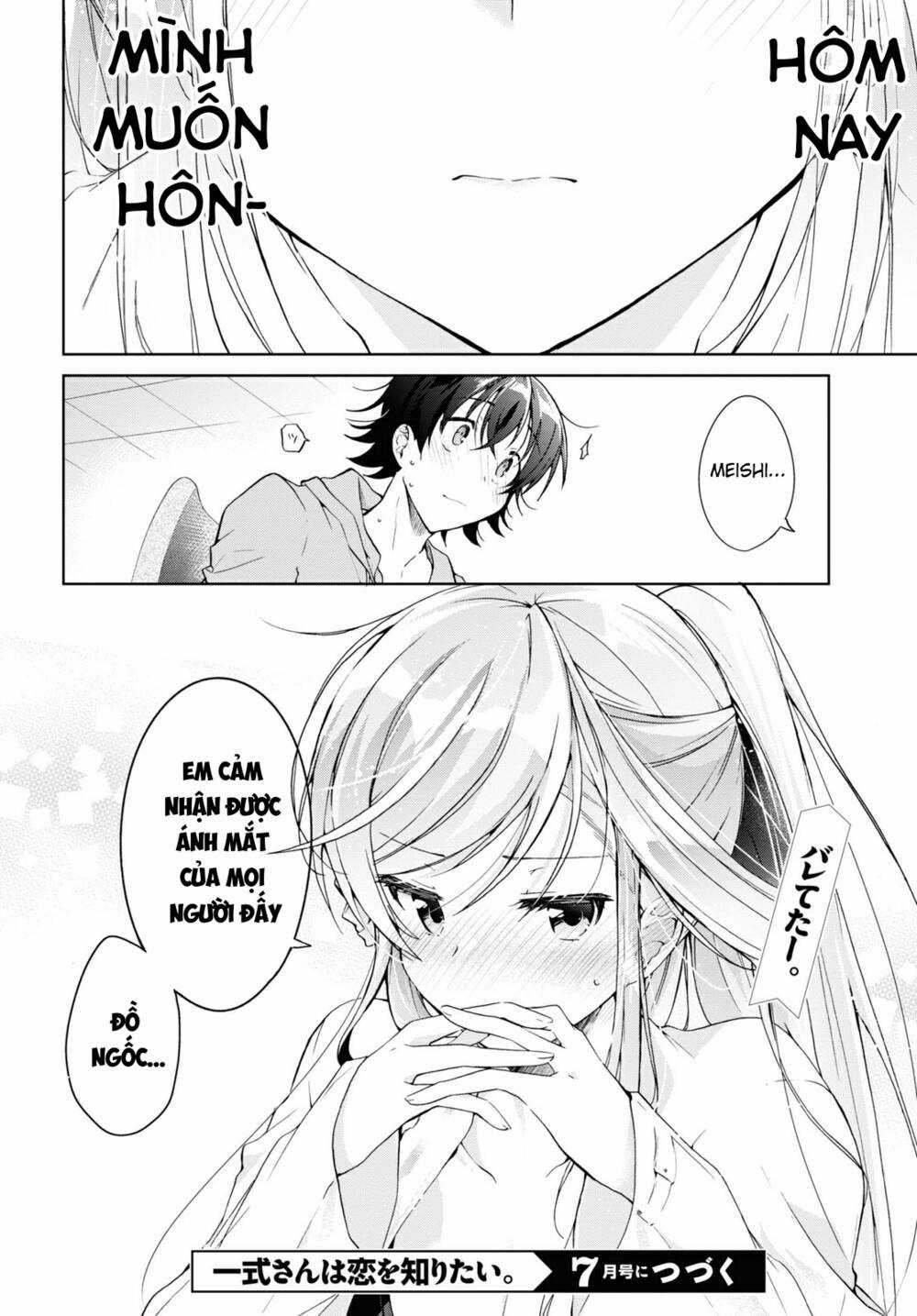 Isshiki-San Wa Koi Wo Shiritai Chapter 10 trang 35