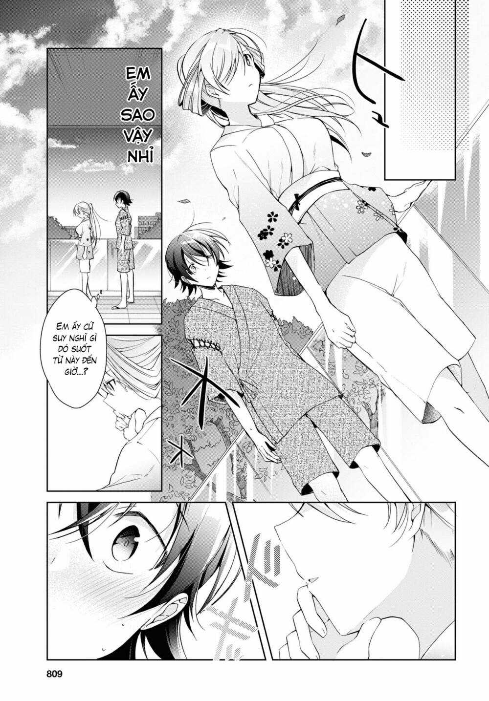 Isshiki-San Wa Koi Wo Shiritai Chapter 11 trang 14