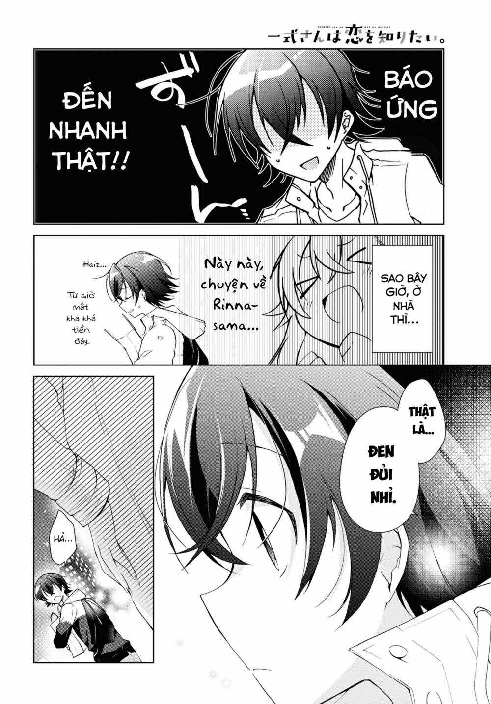 Isshiki-San Wa Koi Wo Shiritai Chapter 11 trang 27