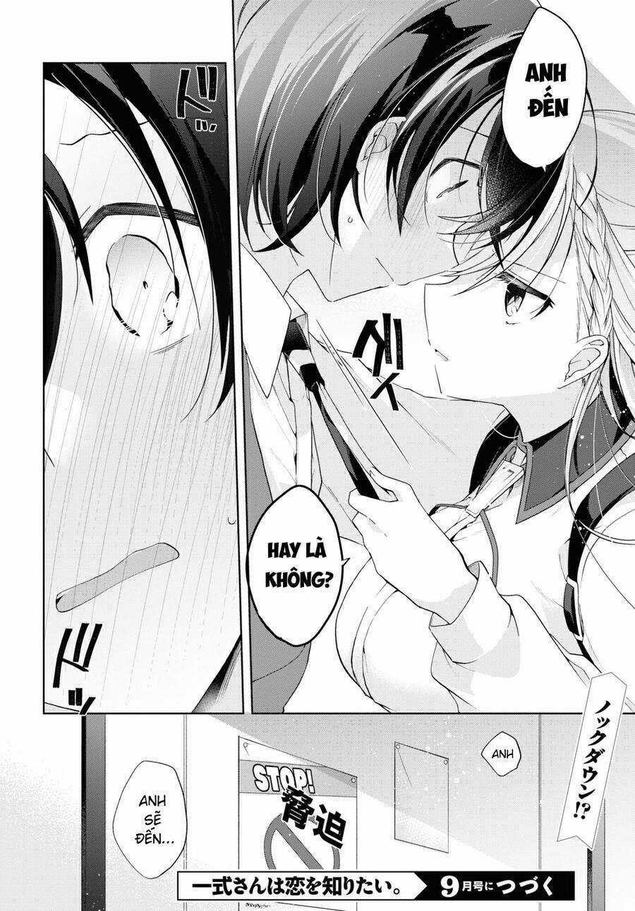 Isshiki-San Wa Koi Wo Shiritai Chapter 12 trang 22