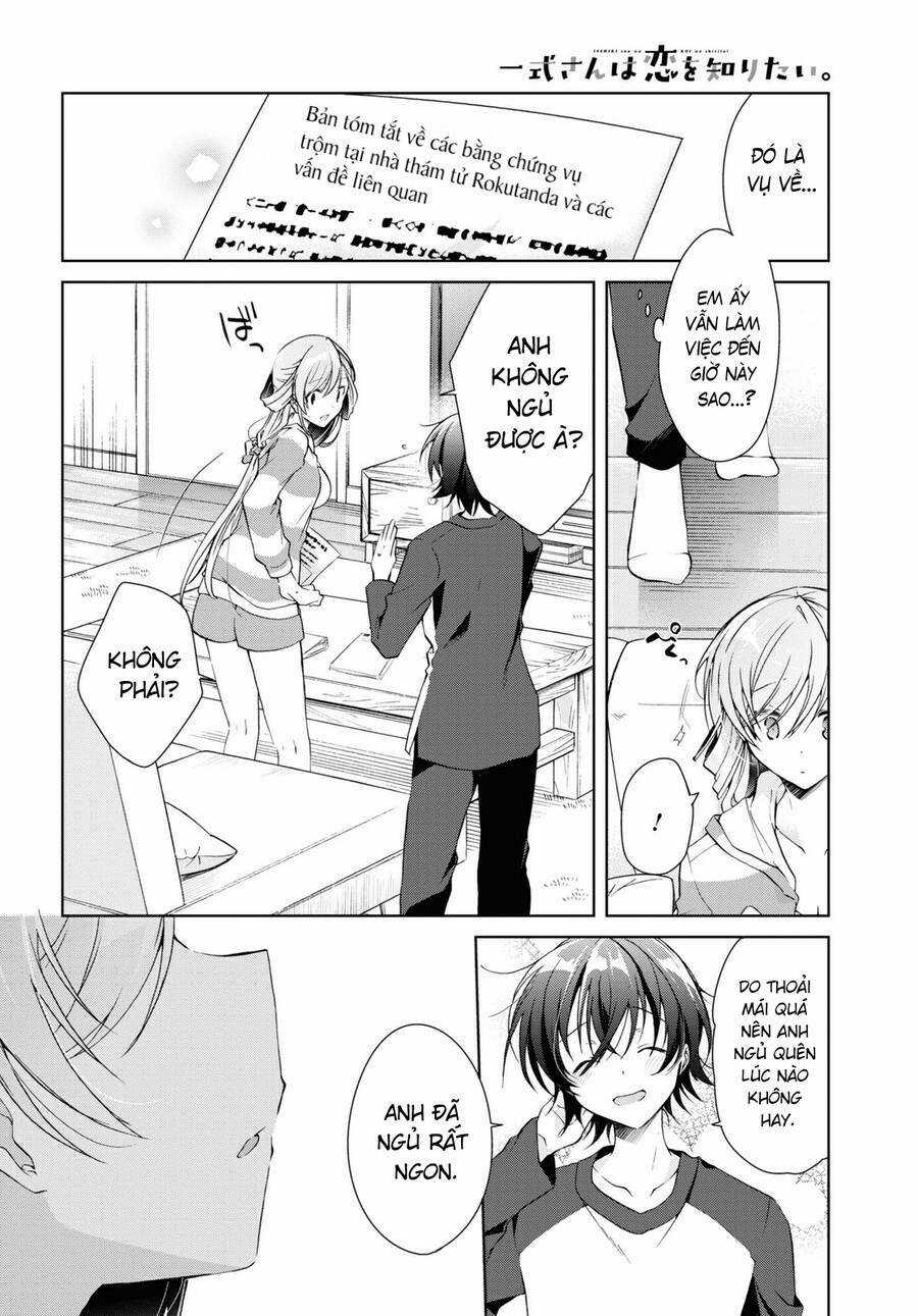 Isshiki-San Wa Koi Wo Shiritai Chapter 13 trang 22