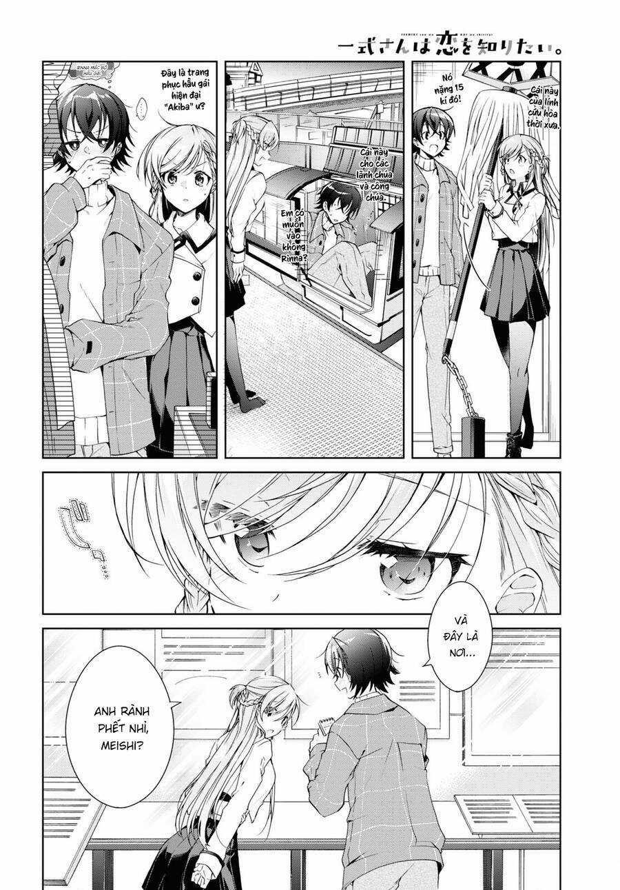 Isshiki-San Wa Koi Wo Shiritai Chapter 16 trang 6