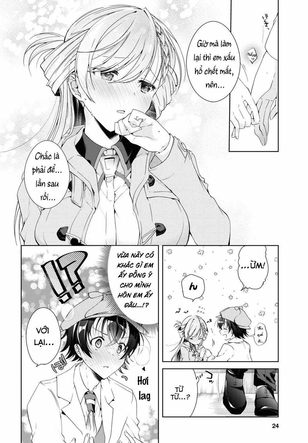 Isshiki-San Wa Koi Wo Shiritai Chapter 18 trang 10