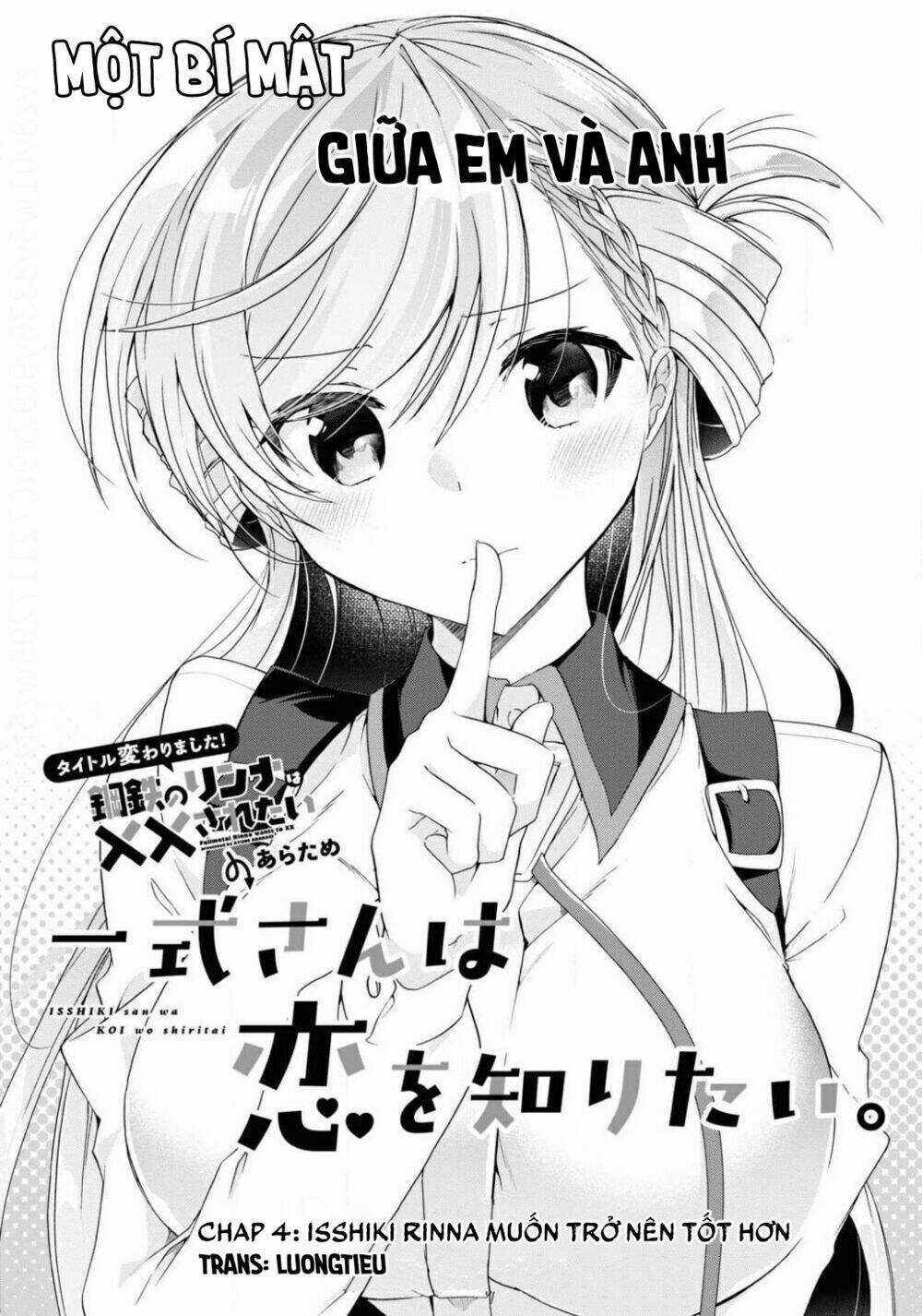 Isshiki-San Wa Koi Wo Shiritai Chapter 4 trang 5