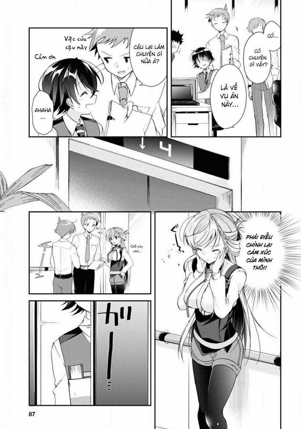 Isshiki-San Wa Koi Wo Shiritai Chapter 4 trang 8