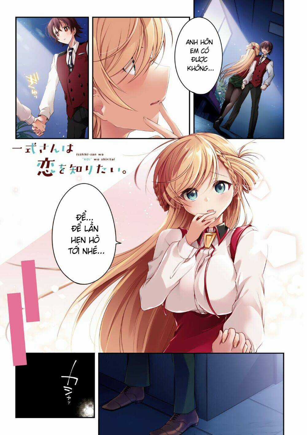 Isshiki-San Wa Koi Wo Shiritai Chapter 6 trang 2