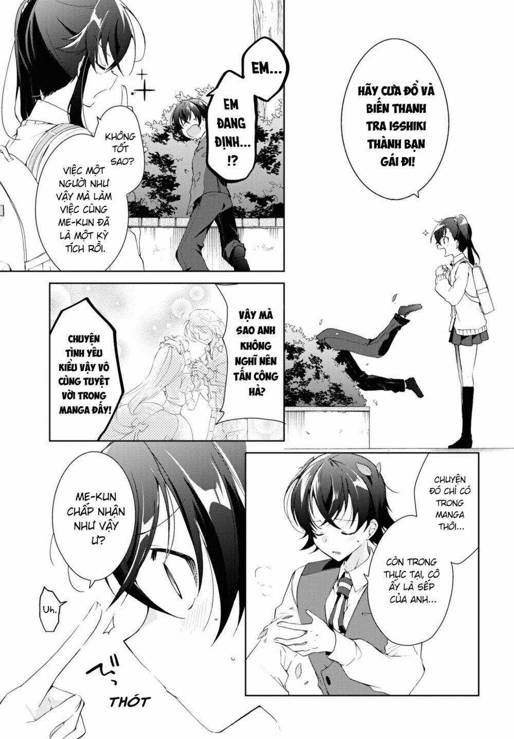 Isshiki-San Wa Koi Wo Shiritai Chapter 9 trang 18