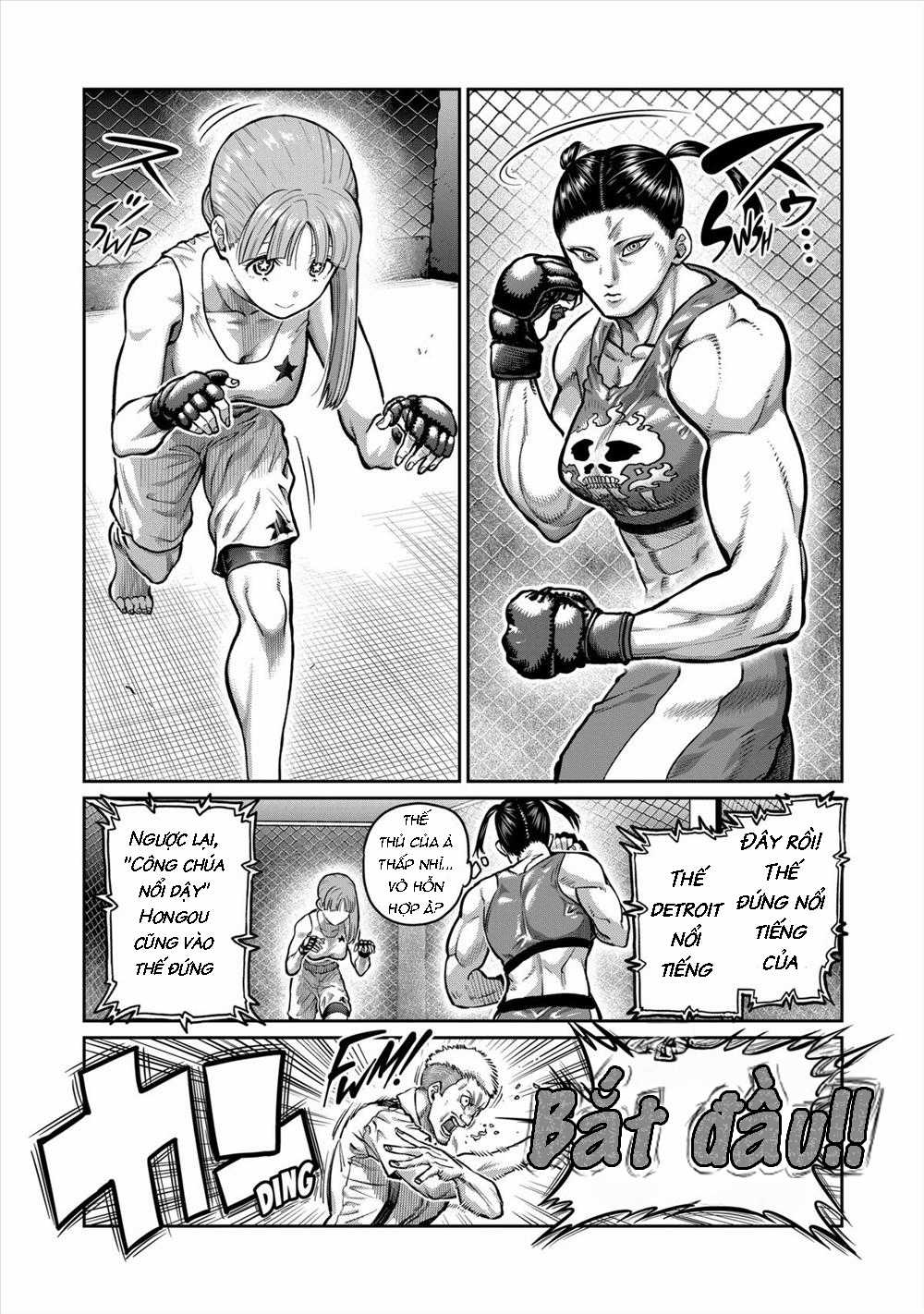 Isshou Senkin - Sàn Đấu Điên Rồ Chapter 0 trang 10