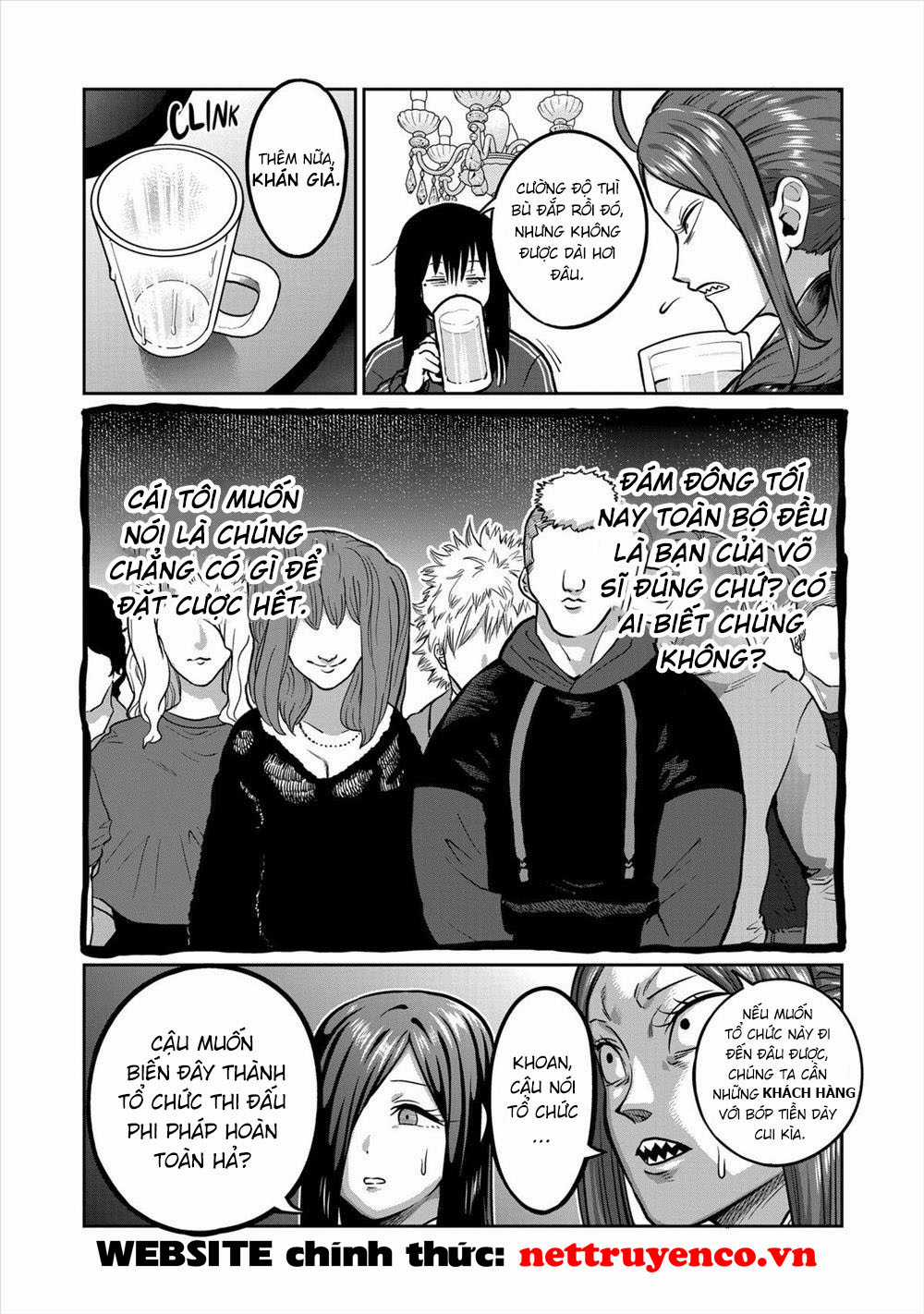 Isshou Senkin - Sàn Đấu Điên Rồ Chapter 1 trang 31