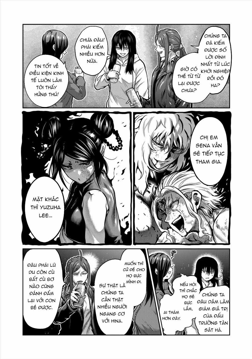 Isshou Senkin - Sàn Đấu Điên Rồ Chapter 16 trang 10